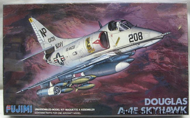 Fujimi 1/48 Douglas A-4E Skyhawk - Marines VMA-121 / VMA-311 / VMA-211 / US Navy VA-212 USS Hancock, P-12 plastic model kit